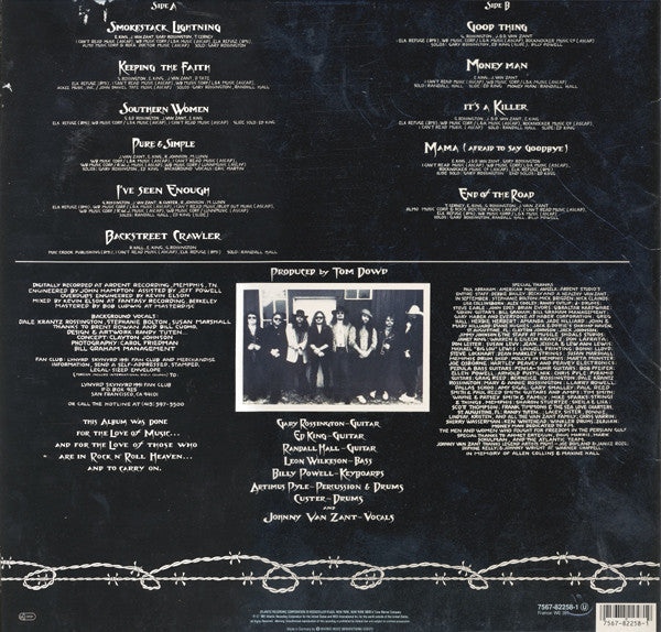 Master Release: 1991 by Lynyrd Skynyrd