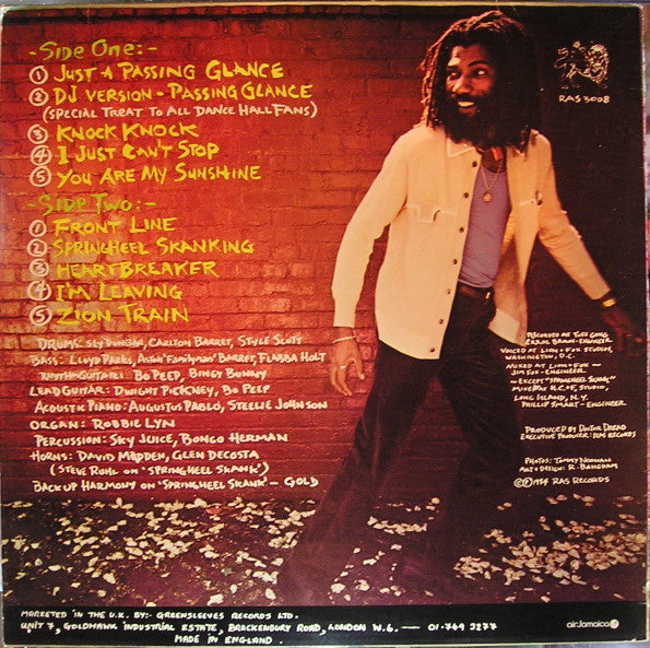 Release: Just A Passing Glance-Vinyl-UK-1984-RAS 3008-343477