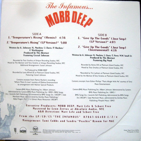 Master Release: Temperature's Rising / Give Up The Goods by Mobb Deep
