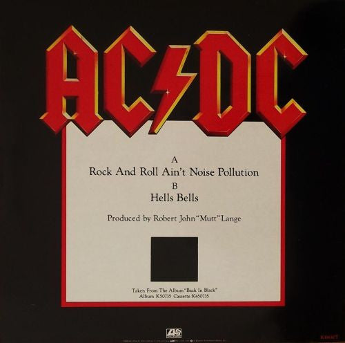 Master Release: Rock And Roll Ain't Noise Pollution by AC/DC