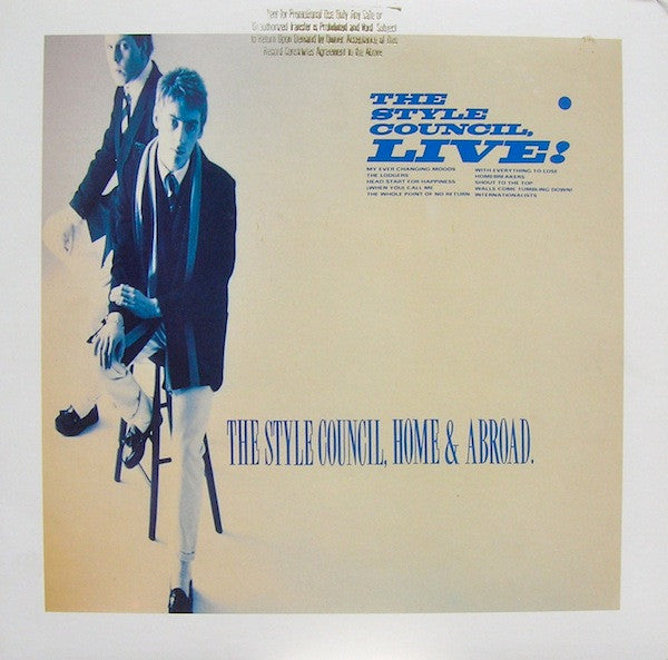 Release: Home And Abroad-Vinyl-US-1986-GHS 24103-758799