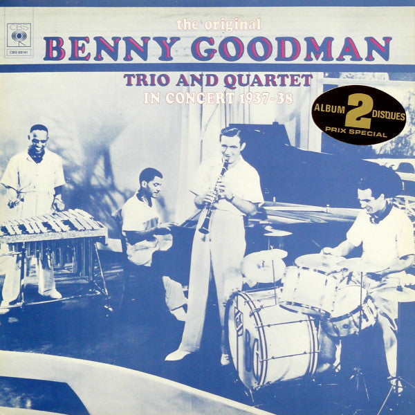 Release: The Original Benny Goodman Trio And Quartet In Concert 1937-38-Vinyl-Europe-1975-CBS 88141-823108