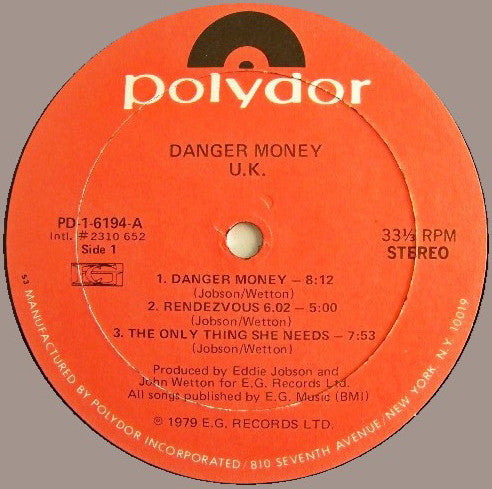Danger Money