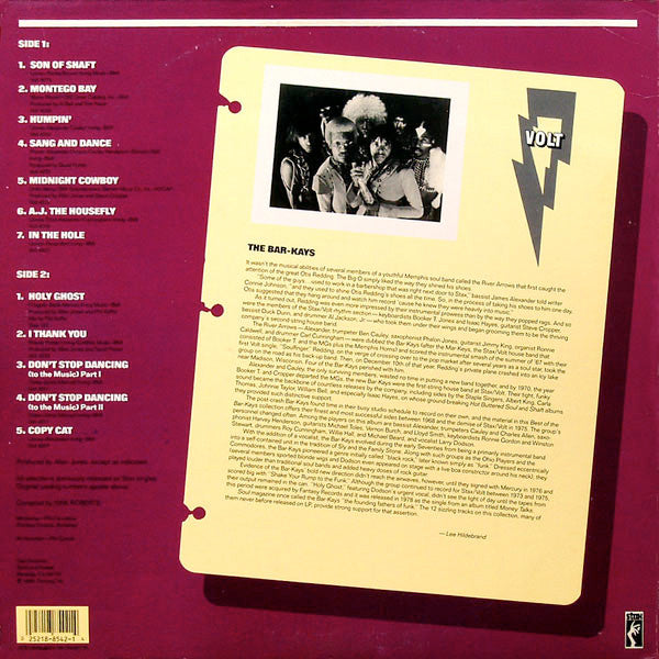 Release: The Best Of The Bar-Kays-Vinyl-US-1988-MPS-8542-831598