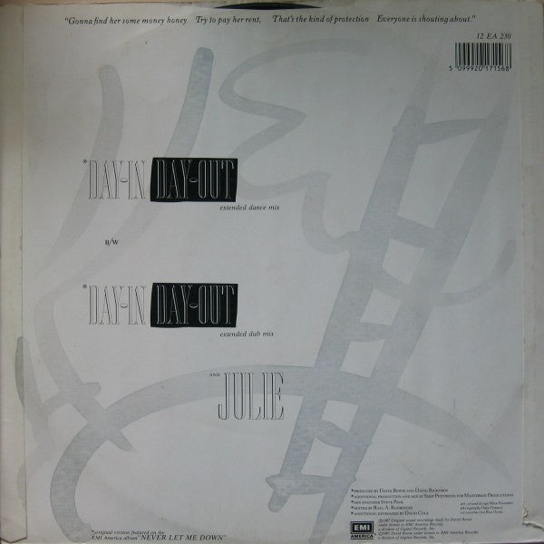 Master Release: Day-In Day-Out by David Bowie