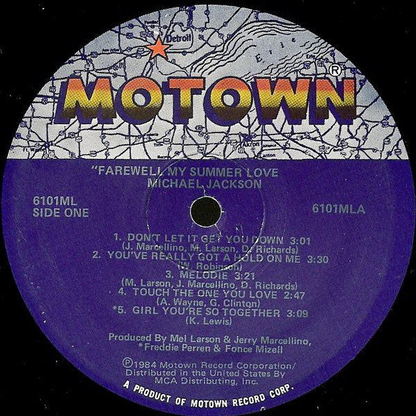 Release: Farewell My Summer Love-Vinyl-US-1984-6101ML-479113