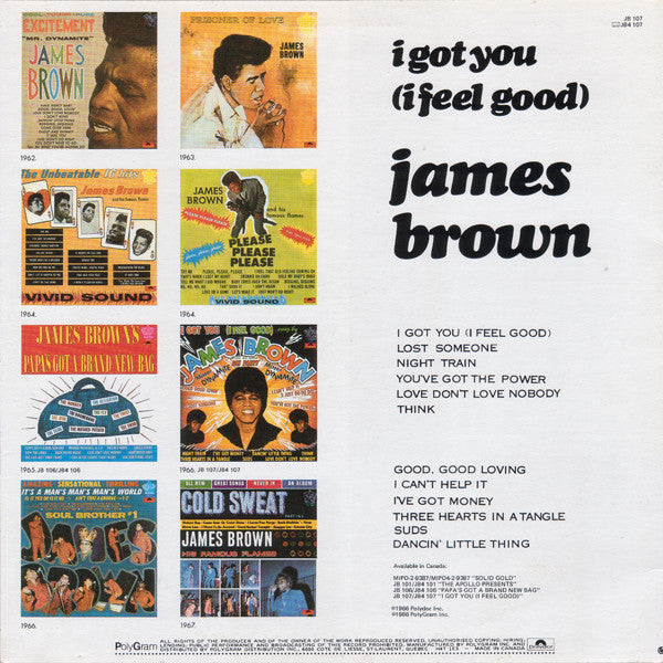 Master Release: I Got You (I Feel Good) by James Brown