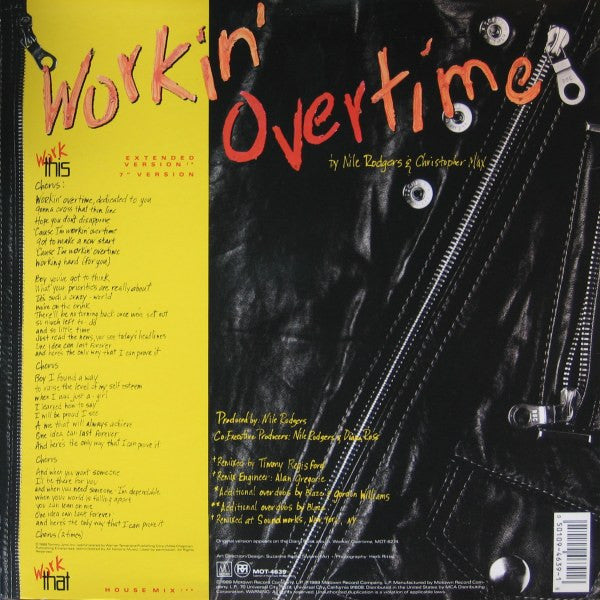 Master Release: Workin' Overtime by Diana Ross