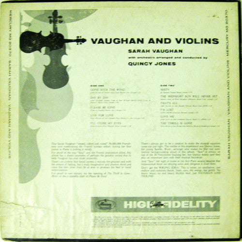 Release: Vaughan And Violins-Vinyl-US-1959-MG 20370-466639