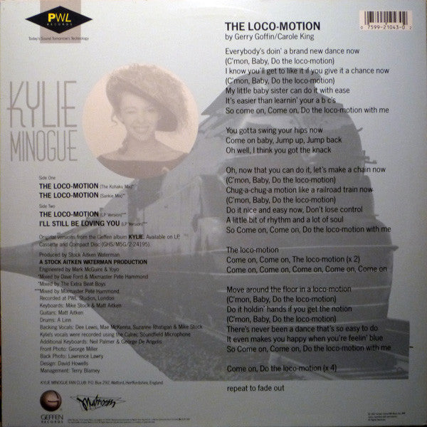 Release: The Loco-Motion-Vinyl-US-1988-9 21043-0, 0-21043-437545