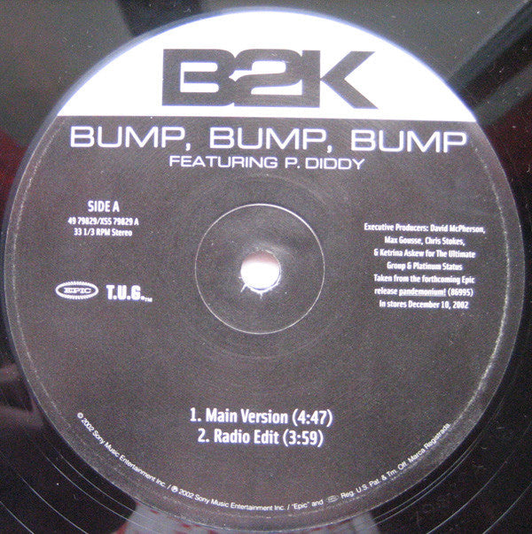 Release: Bump, Bump, Bump-Vinyl-US-2002-49 79829-485704