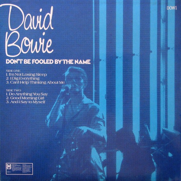 Release: Don't Be Fooled By The Name-Vinyl-UK-1981-DOW1, DOW 1-932835