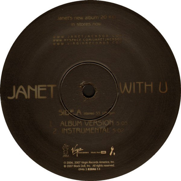 Release: With U-Vinyl-US-2007-0946 3 83846 1 8-989563