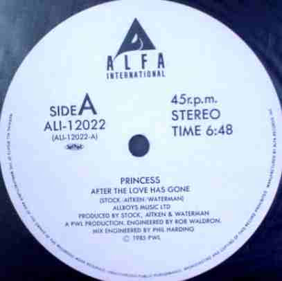 Master Release: After The Love Has Gone by Princess
