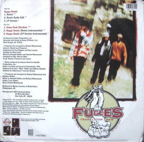 Release: Nappy Heads-Vinyl-US-1994-44 77431, 44 77431-792465