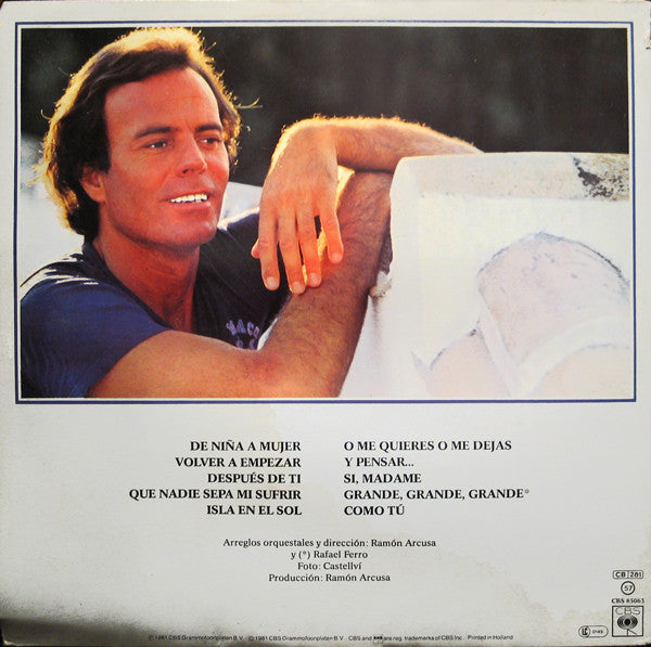 Release: De Niña A Mujer-Vinyl-Europe-1981-CBS 85063-916435