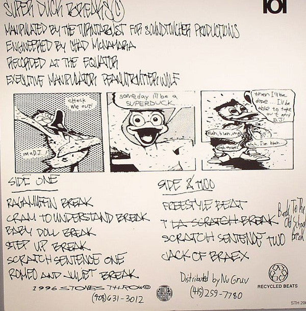 Master Release: Superduckbreaks ...The Saga Begins by The Turntablist