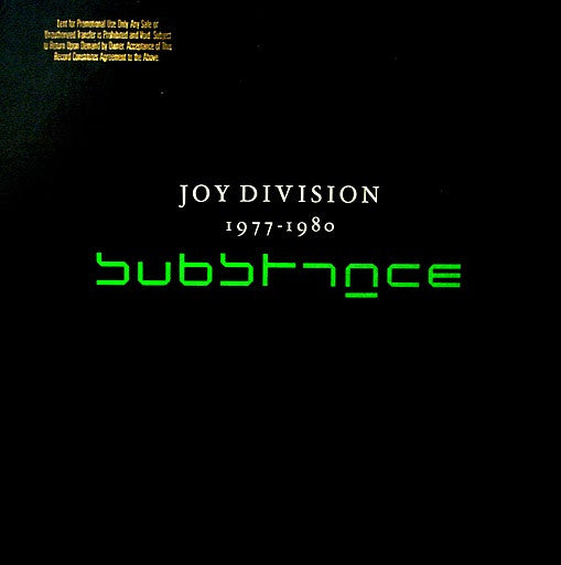 Master Release: Substance by Joy Division