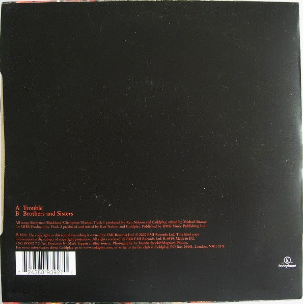 Master Release: Trouble by Coldplay