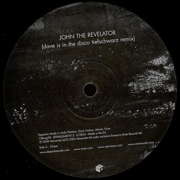 Release: John The Revelator / Lilian-Vinyl-Europe-2006-12Bong38, 12BONG38, 0094636687612-720487