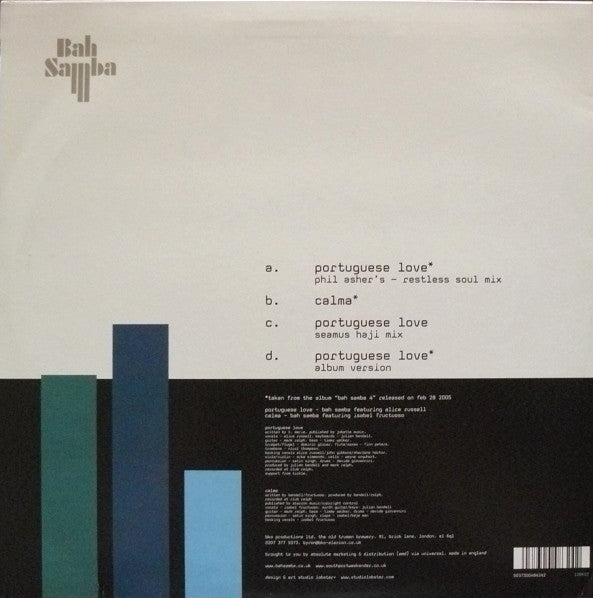 Master Release: Portuguese Love by Bah Samba