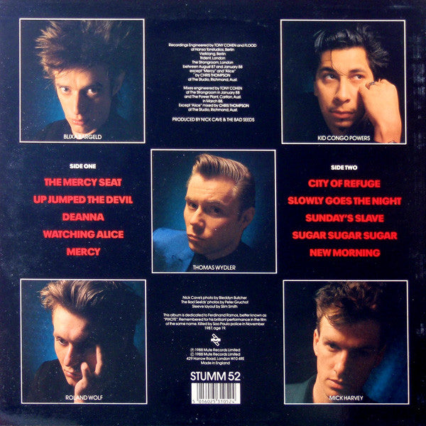Release: Tender Prey-Vinyl-UK-1988-STUMM 52-325250