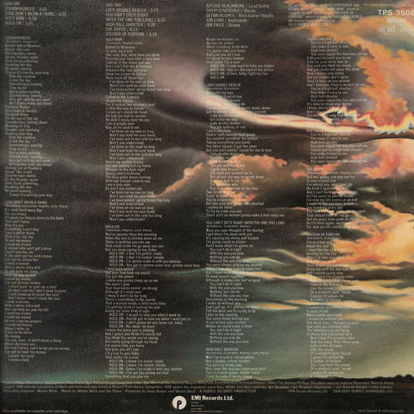 Release: Stormbringer-Vinyl-UK-1974-TPS 3508, OC 062 ◦ 96004-574445