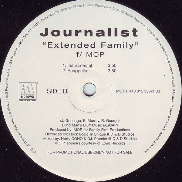 Master Release: Extended Family by Journalist
