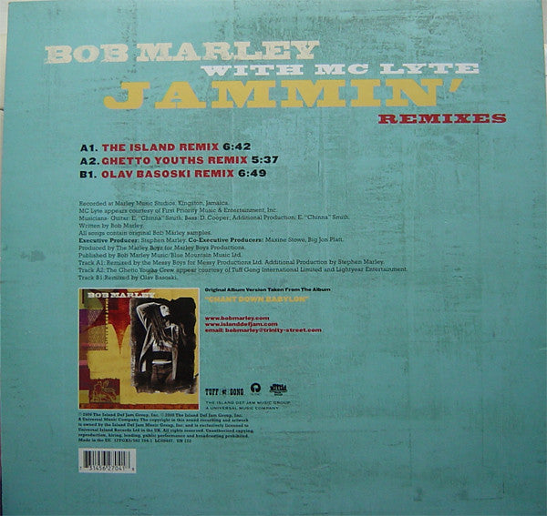 Release: Jammin' (Remixes)-Vinyl-Europe-2000-12 TGX 9, 562 704 1-970169