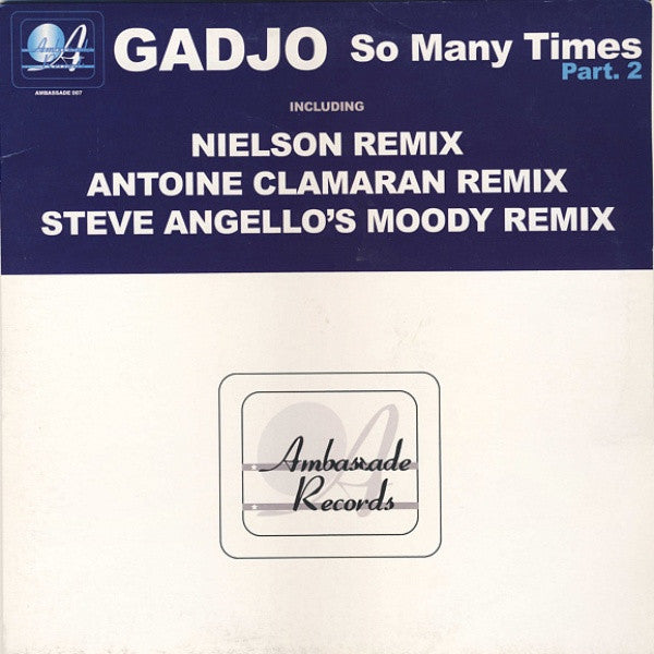 Release: So Many Times-Vinyl-France-2004-Ambassade 007-323759