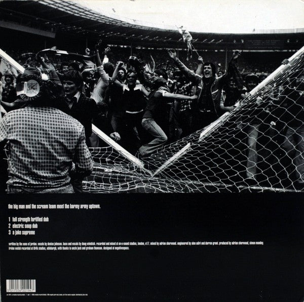 Release: The Big Man And The Scream Team Meet The Barmy Army Uptown-Vinyl-UK-1996-cre 194t-306407