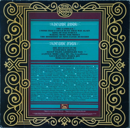 Release: The Gambler-Vinyl-US-1978-UA-LA934-H-890916