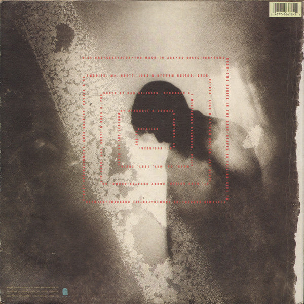 Release: Generator-Vinyl-US-1992-E 86416-1, E-86416-1-501553