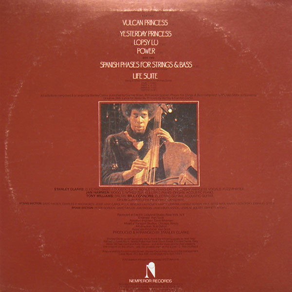 Release: Stanley Clarke-Vinyl-US-None-NE 431-924889