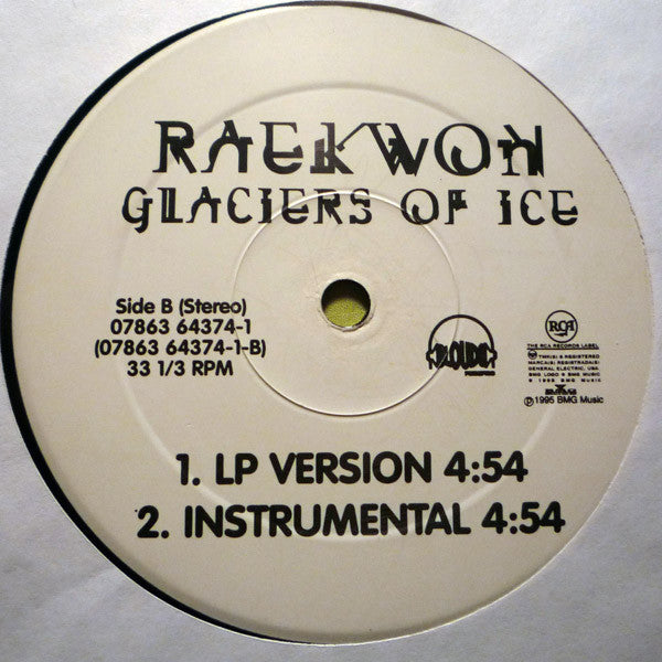 Master Release: Criminology / Glaciers Of Ice by Raekwon