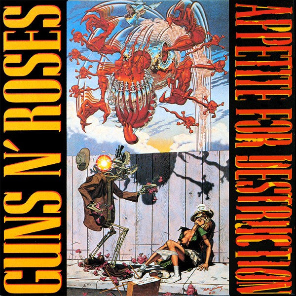 Release: Appetite For Destruction-Vinyl-US-1987-XXXG 24148, GHS 24148, GHS 24148-383777