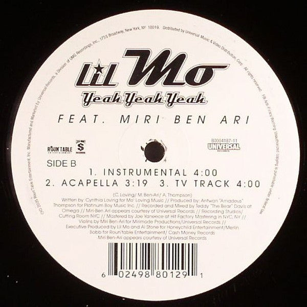 Master Release: Yeah Yeah Yeah by Lil' Mo