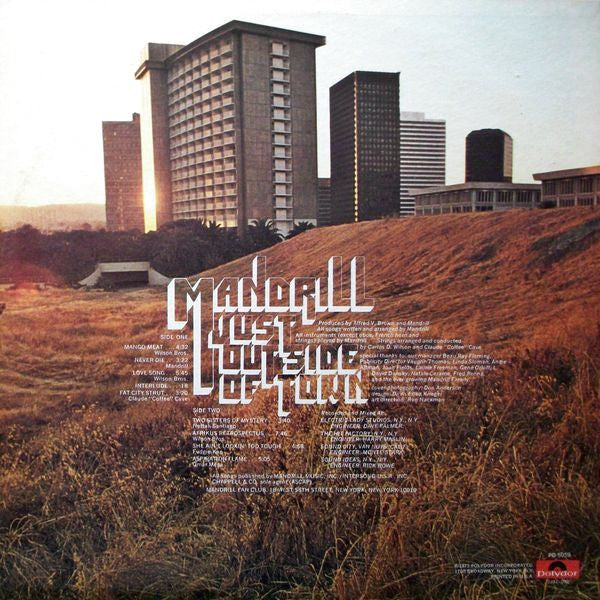 Master Release: Just Outside Of Town by Mandrill