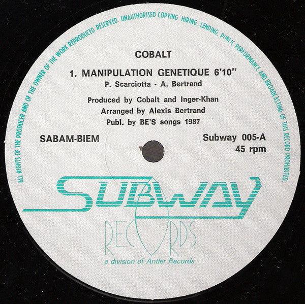 Release: Unknown Release-Vinyl-Belgium-1987-subway 005-249830