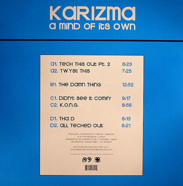 Master Release: A Mind Of Its Own by Karizma