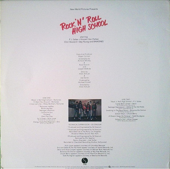 Master Release: Rock 'N' Roll High School (Music From The Original Motion Picture Soundtrack) by Various