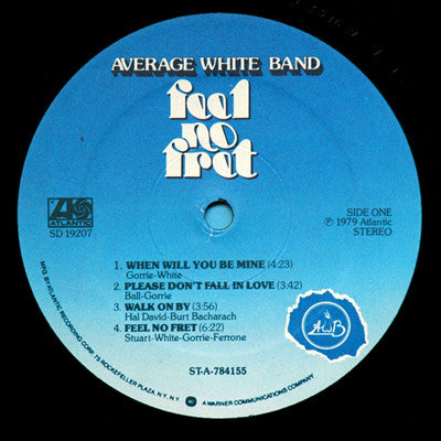 Release: Feel No Fret-Vinyl-US-1979-SD 19207-696713