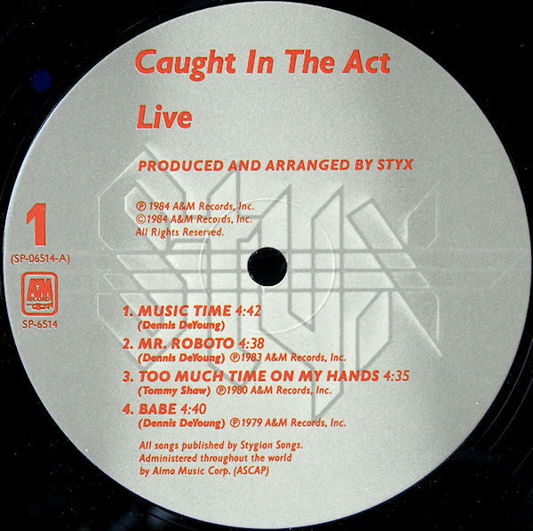Caught In The Act Live