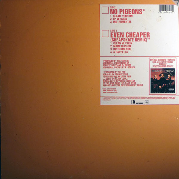 Release: No Pigeons-Vinyl-US-1999-44 79191-267102