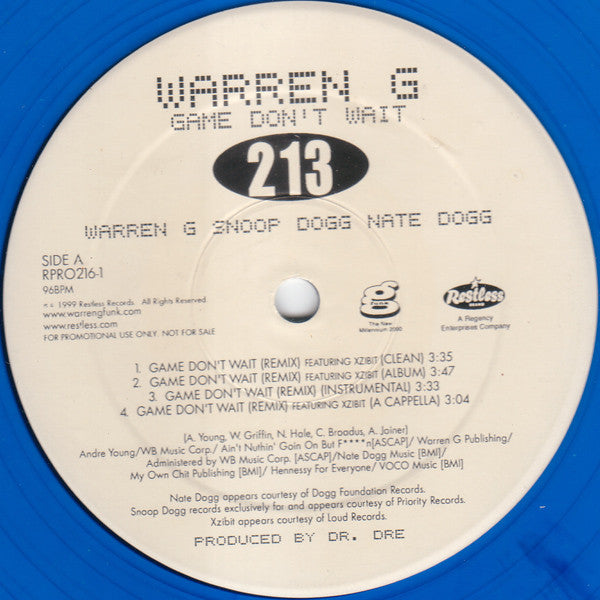 Master Release: Game Don't Wait (Remix) by Warren G