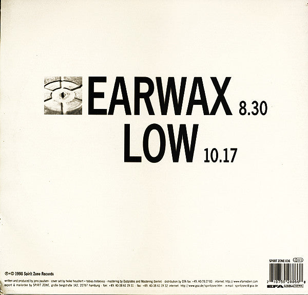 Release: Earwax / Low-Vinyl-Germany-1998-SPIRIT ZONE 036-312624