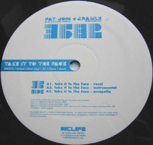 Master Release: Take It To The Face by 3582