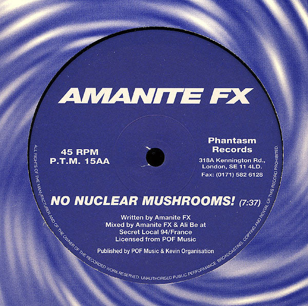 Master Release: Alfalfa / No Nuclear Mushrooms! by Amanite FX