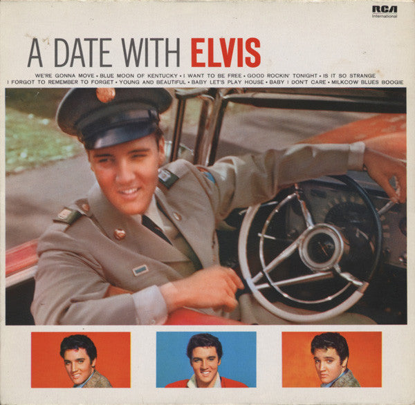 Release: A Date With Elvis-Vinyl-UK & Europe-None-NL 89097, NL 89097-827360