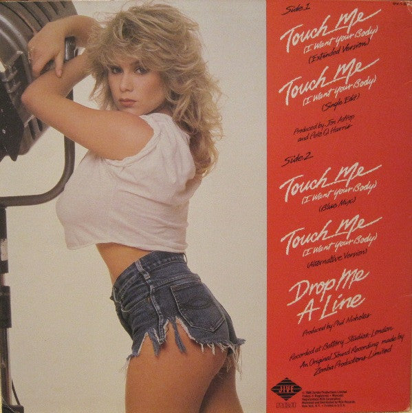 Release: Touch Me (I Want Your Body)-Vinyl-US-1986-1014-1-JD, 1014-1-JD-539449